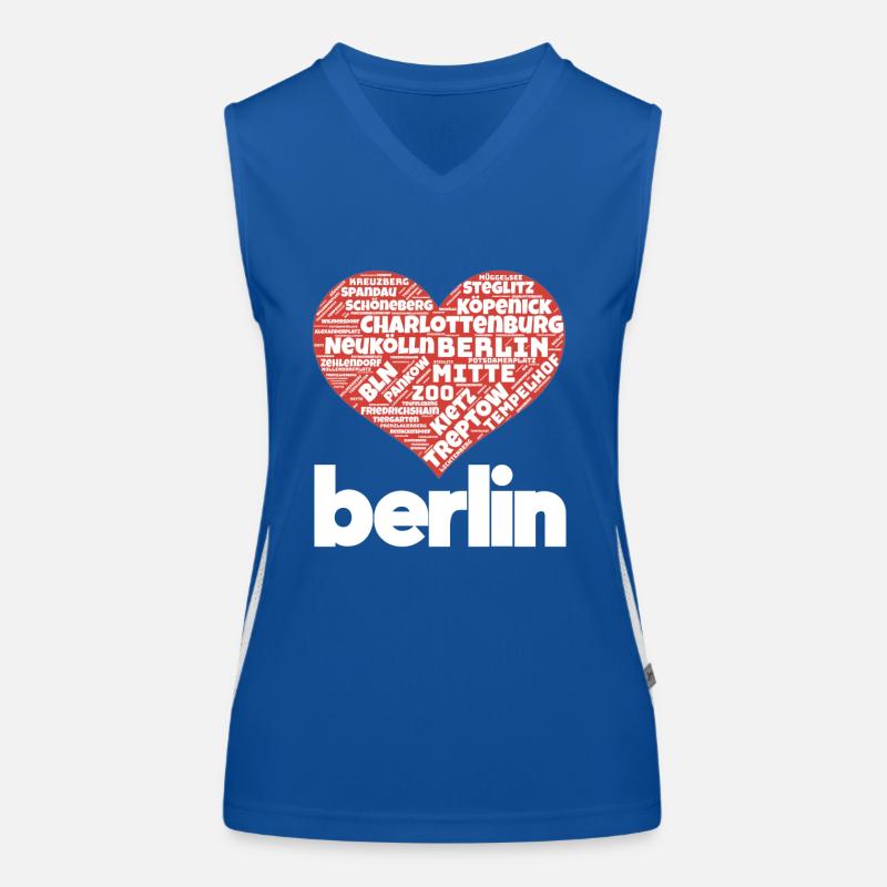 Berlin Débardeur respirant contrasté Femme