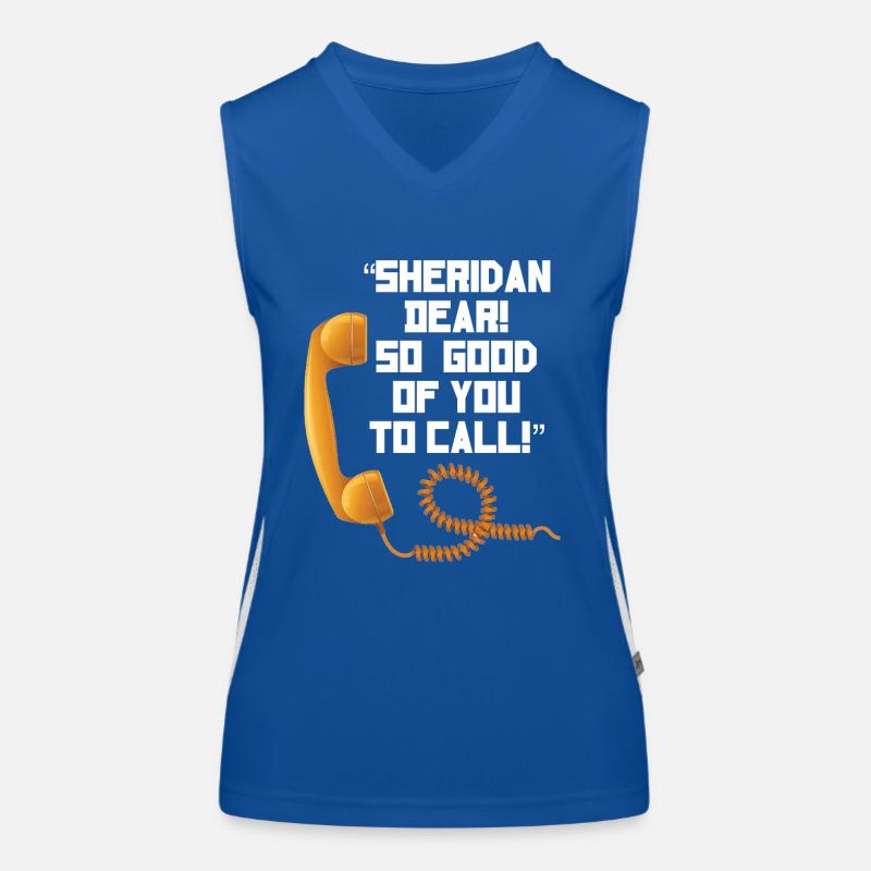 Hyazinthen-Eimer Funktionelles Kontrast-Tank Top für Frauen