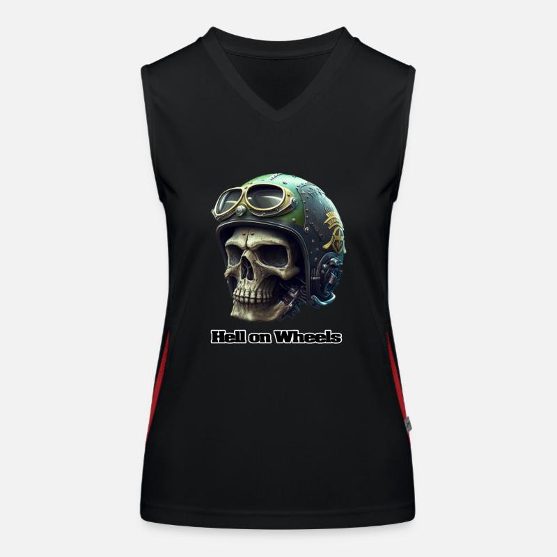 Hell on wheels Women's Functional Contrast Tank Top
