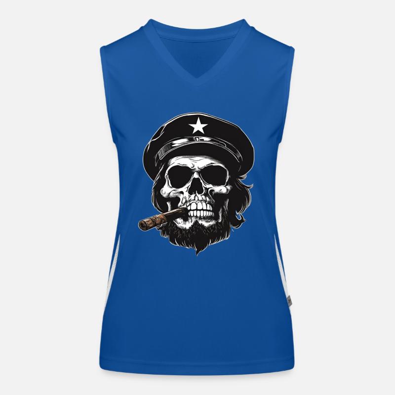 Che Schädel Funktionelles Kontrast-Tank Top für Frauen