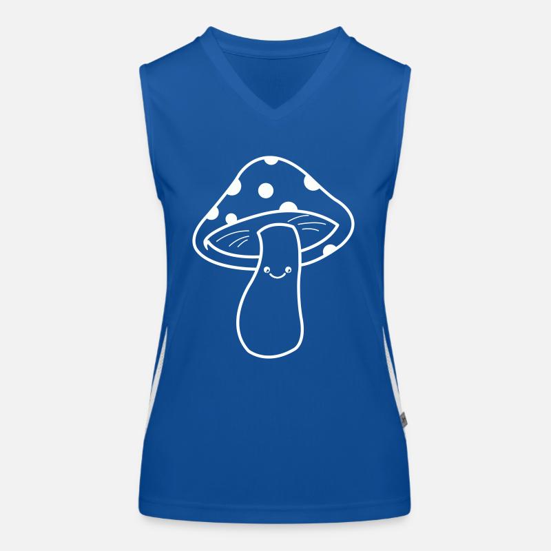 Mushroom Women's Functional Contrast Tank Top