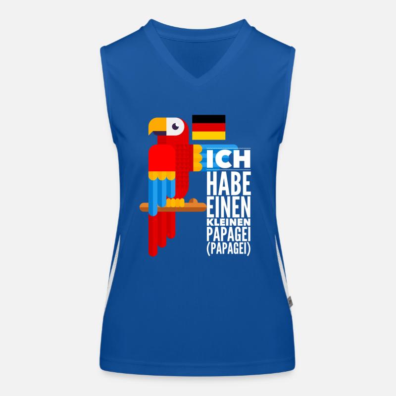 Parrot Women's Functional Contrast Tank Top