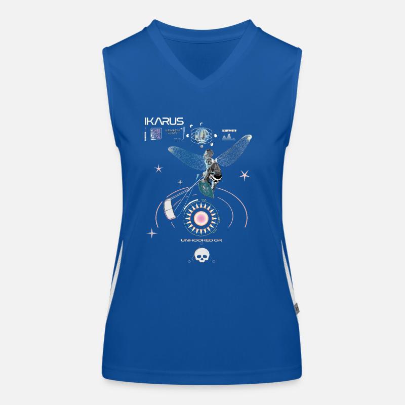 Kitesurfer Ikarus Women's Functional Contrast Tank Top