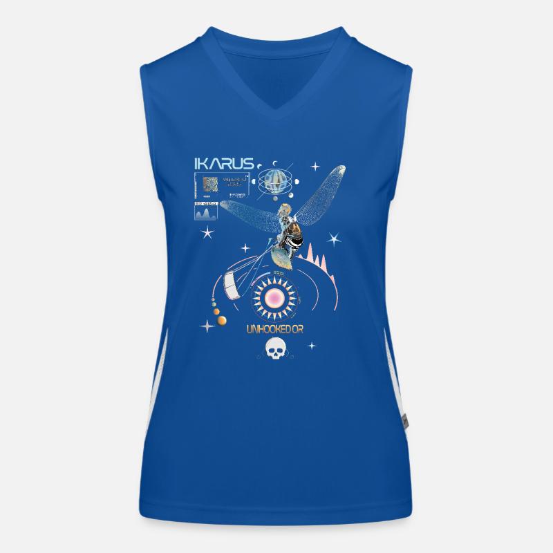 BigAir Ikarus Kitesurfer Women's Functional Contrast Tank Top