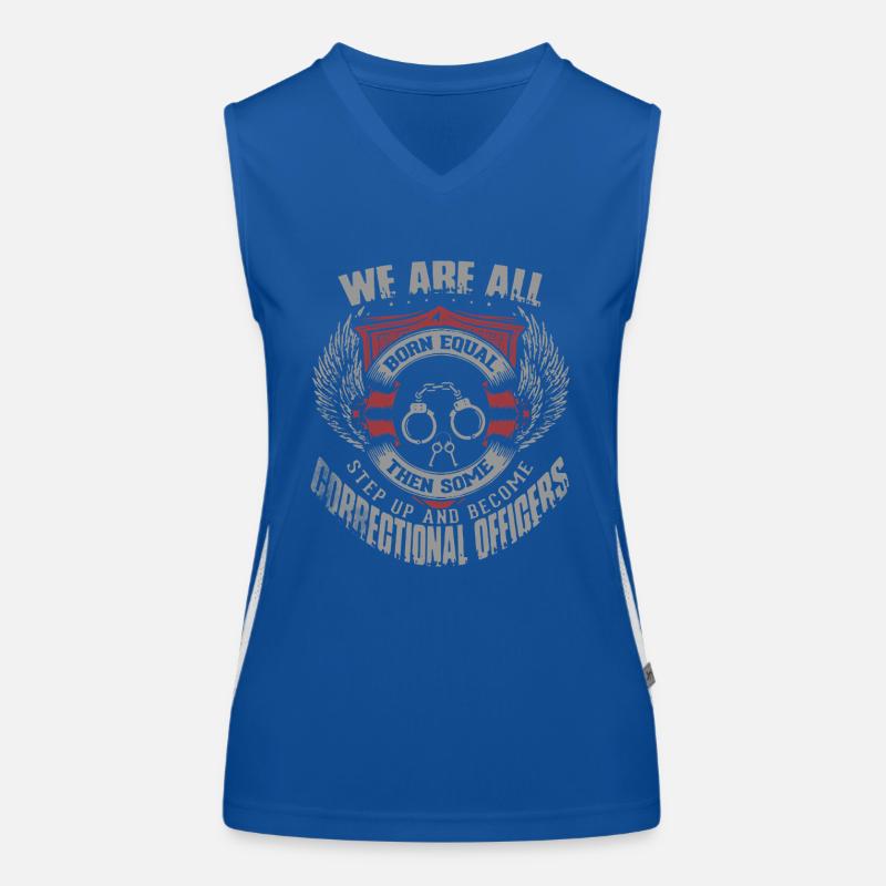 Correctional Officer Pride Women's Functional Contrast Tank Top