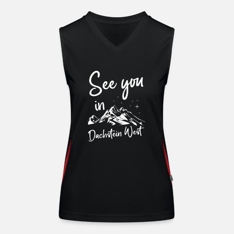 Dachstein West Ski Snowboarding Austria Women's Functional Contrast Tank Top