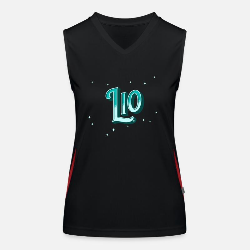 Lio name personalized Women's Functional Contrast Tank Top