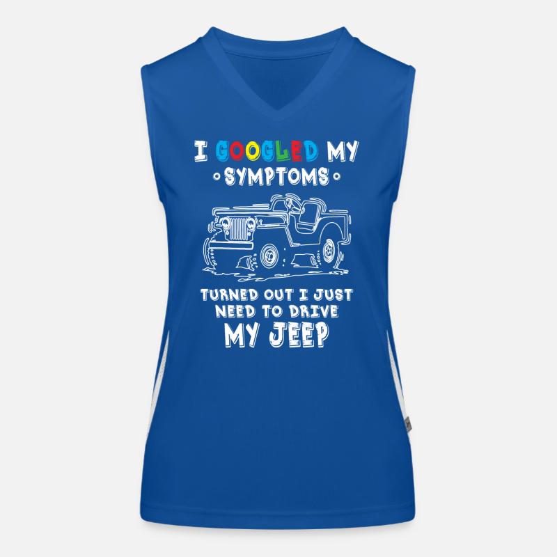 Il s’est avéré que j’avais juste besoin de conduire mes Jeeps Débardeur respirant contrasté Femme