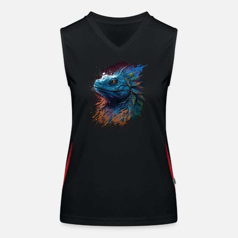 Murmure du dragon Débardeur respirant contrasté Femme