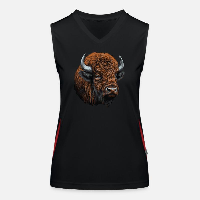 Buffle Débardeur respirant contrasté Femme