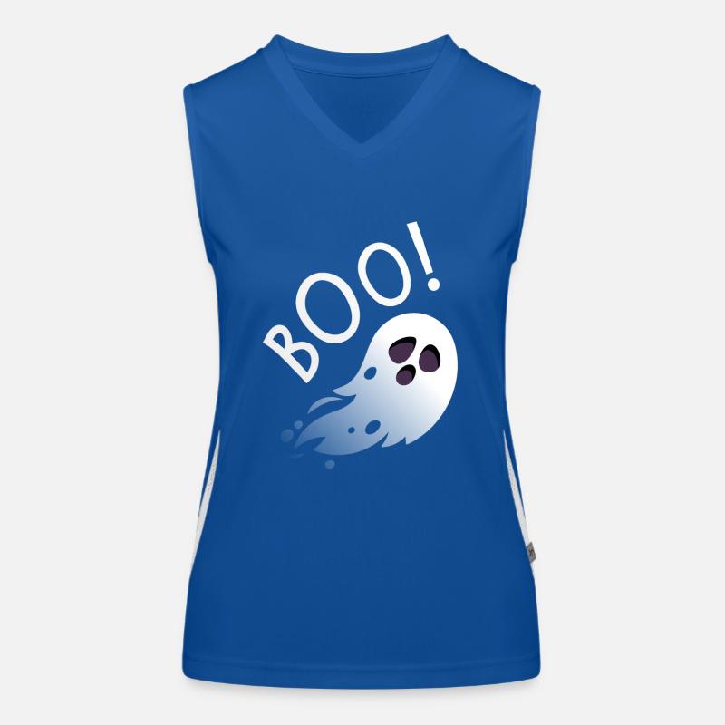 Boo Ghost Débardeur respirant contrasté Femme
