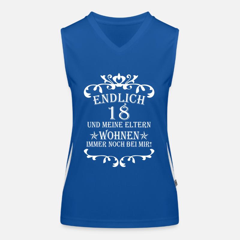 ENDLICH 18 Funktionelles Kontrast-Tank Top für Frauen