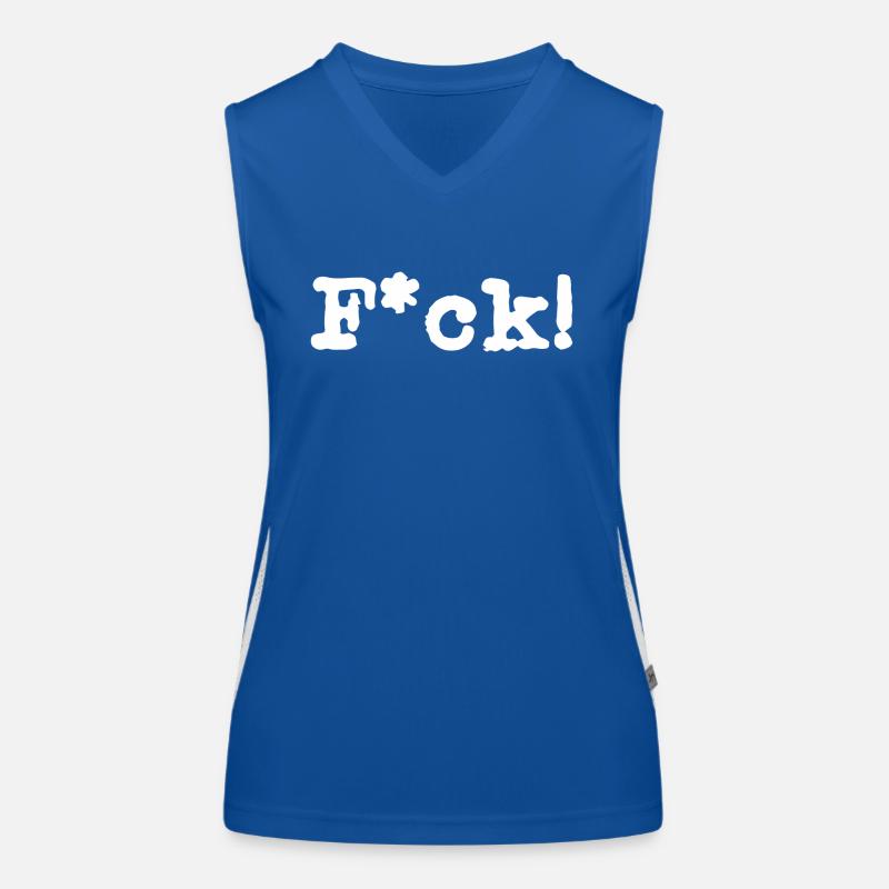 F*ck Funktionelles Kontrast-Tank Top für Frauen