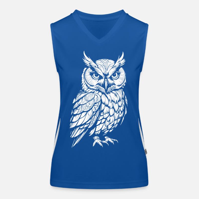 Hibou Débardeur respirant contrasté Femme