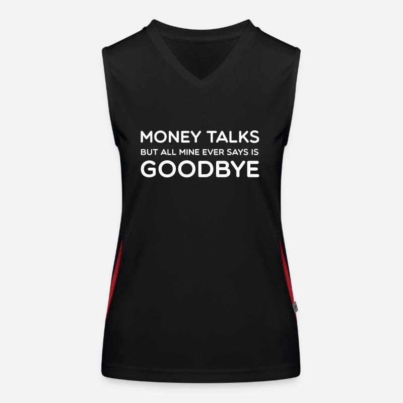 Money Talks Women's Functional Contrast Tank Top