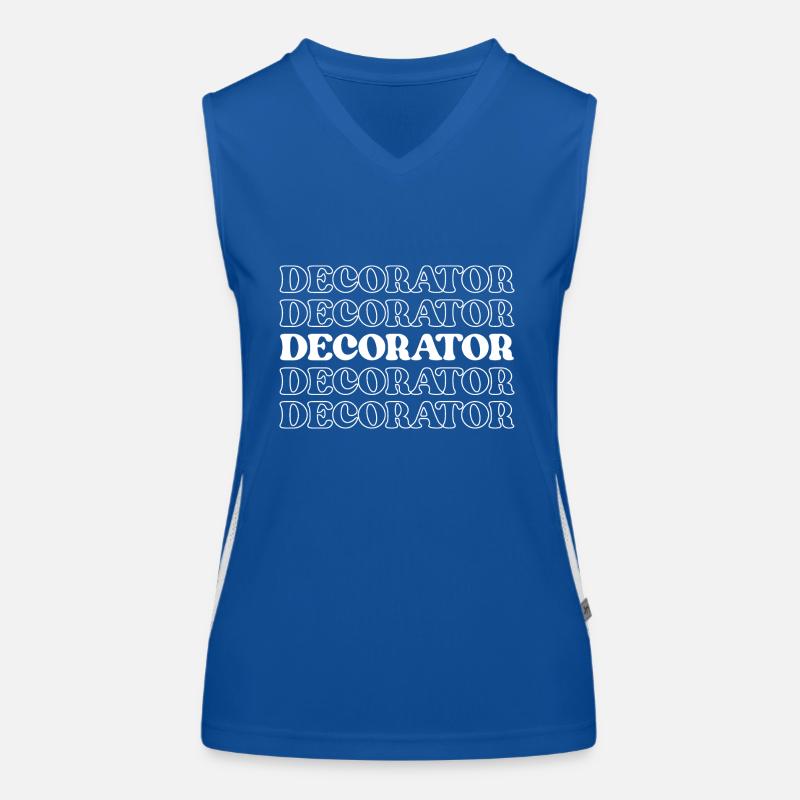 Decorator Interior Designer Designer Stylist Women's Functional Contrast Tank Top