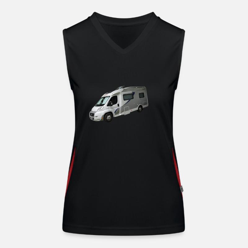 camper Débardeur respirant contrasté Femme