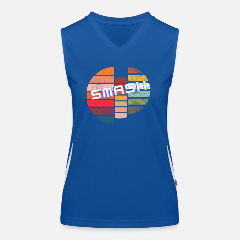 Smash or pass Partyshirt Funktionelles Kontrast-Tank Top für Frauen