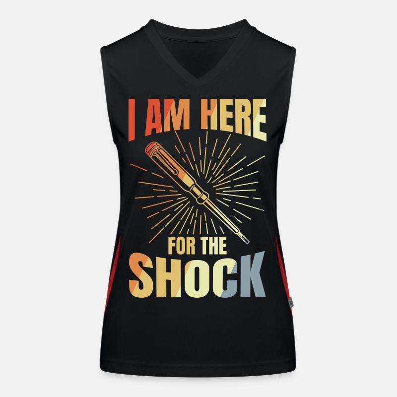 Electrical Engineer Saying Women's Functional Contrast Tank Top