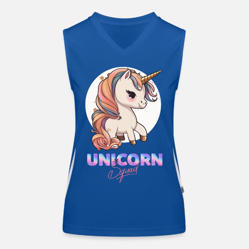 Unicorn Squad Women's Functional Contrast Tank Top
