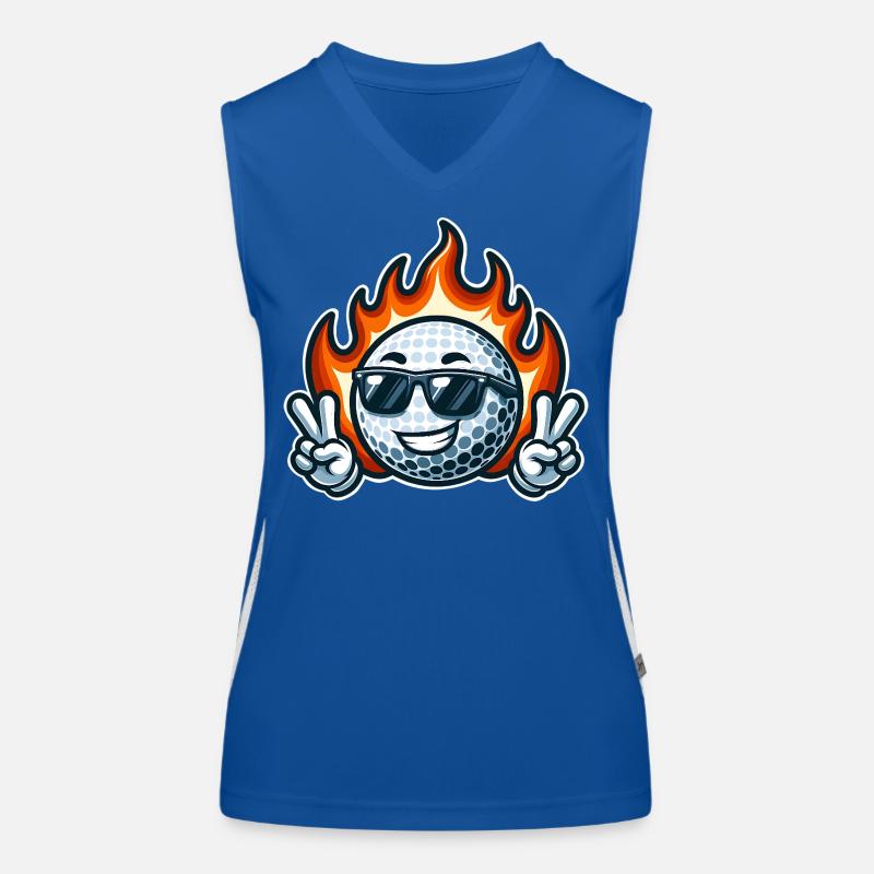 Golf Funktionelles Kontrast-Tank Top für Frauen