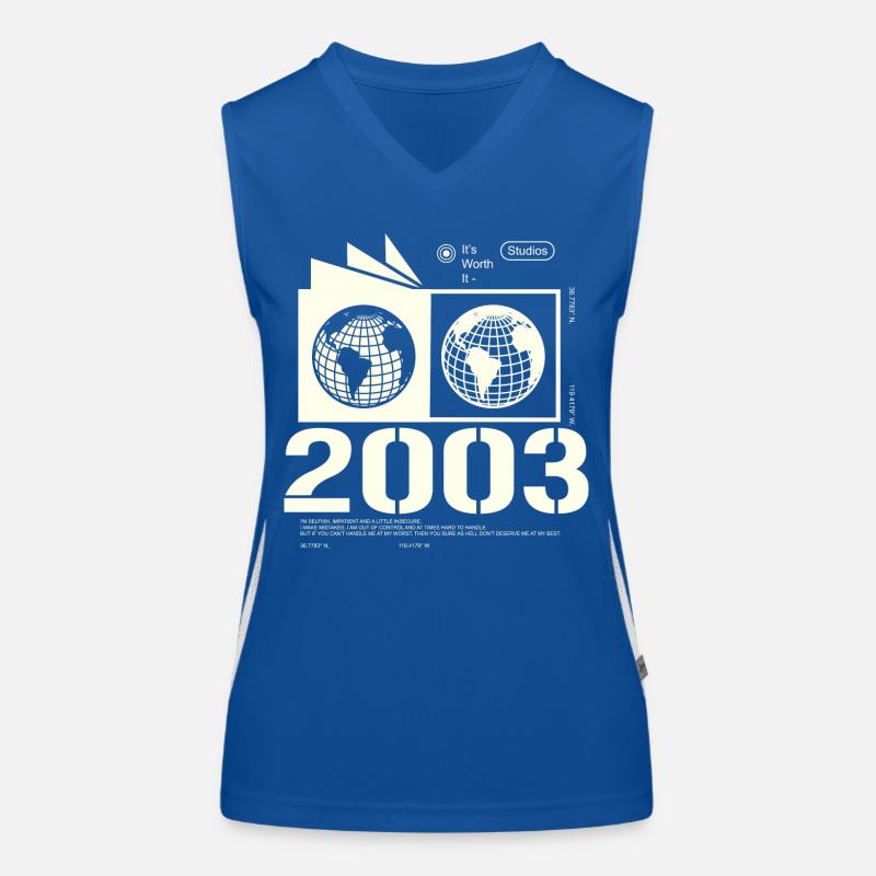 Jahrgang 2003 Retro Geburtstag Geschenk 2003 Funktionelles Kontrast-Tank Top für Frauen