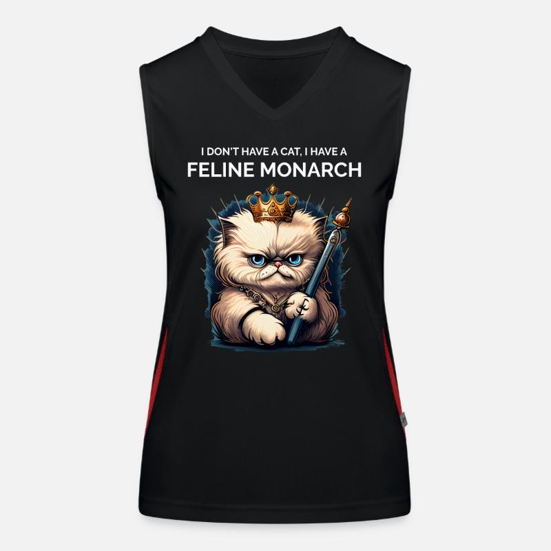 Dame aux chats Débardeur respirant contrasté Femme