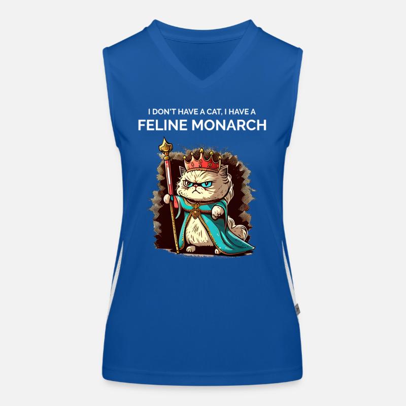Cat People Haustierbesitzer Funktionelles Kontrast-Tank Top für Frauen
