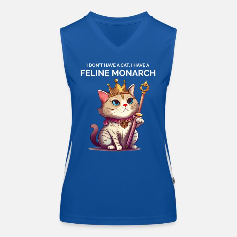 Fur Parents Kitten Cat Daddy Cat Mom Women's Functional Contrast Tank Top