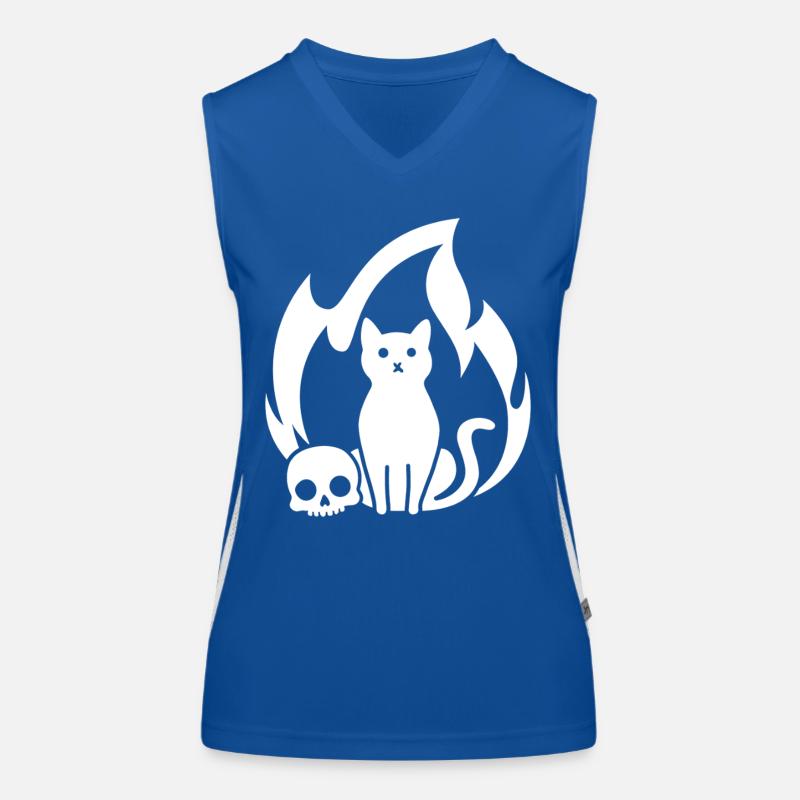 Ronronnement Débardeur respirant contrasté Femme