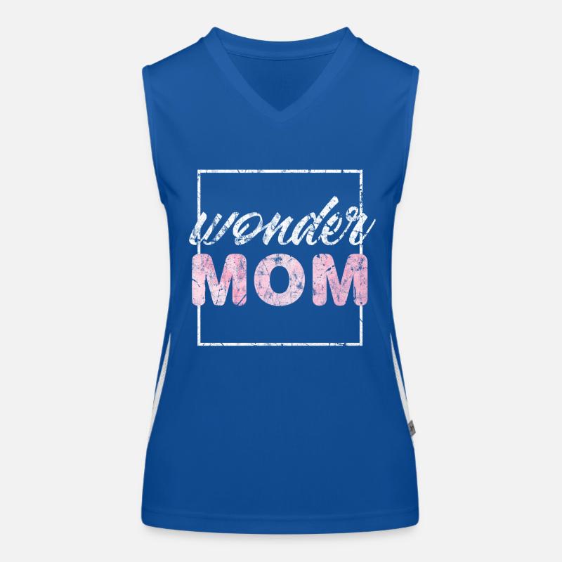 Muttertag Funktionelles Kontrast-Tank Top für Frauen