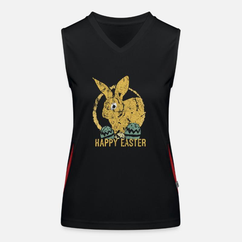 Ostern Funktionelles Kontrast-Tank Top für Frauen