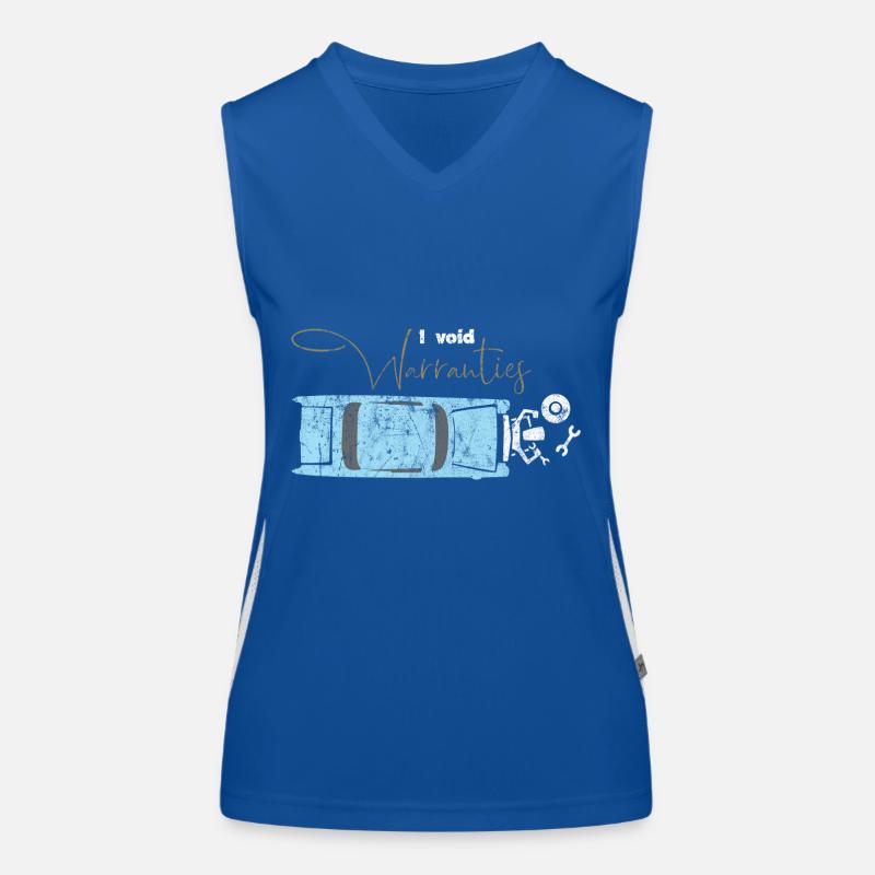 automobile Women's Functional Contrast Tank Top