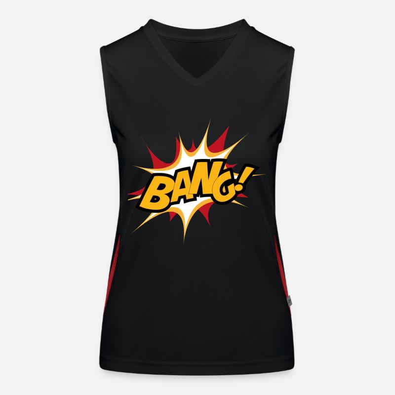 Afraid! Women's Functional Contrast Tank Top