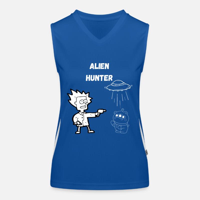 Alien Hunter 1.0 Funktionelles Kontrast-Tank Top für Frauen