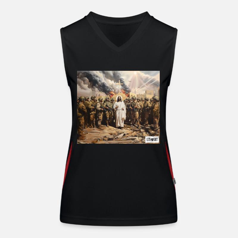 WW3 Funktionelles Kontrast-Tank Top für Frauen