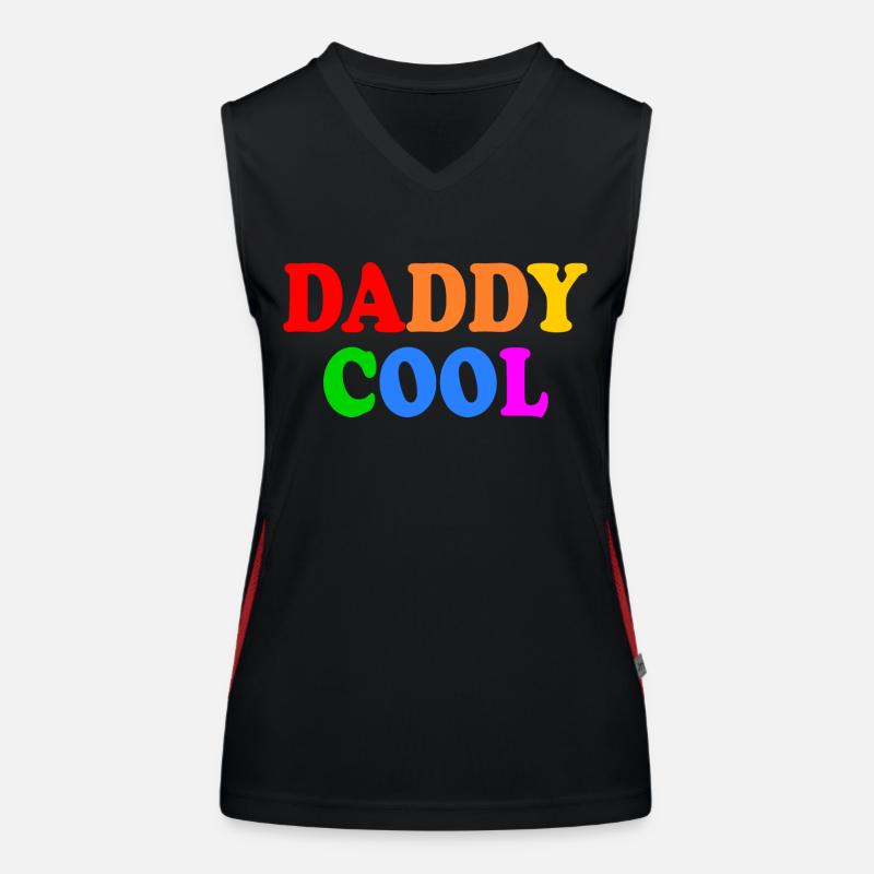 Daddy cool Débardeur respirant contrasté Femme