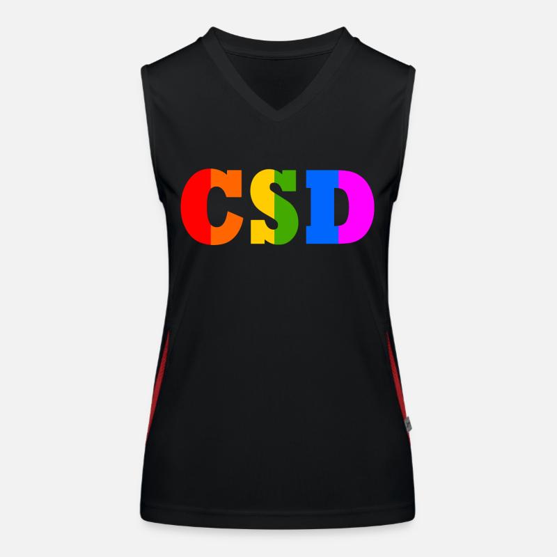 Csd Funktionelles Kontrast-Tank Top für Frauen