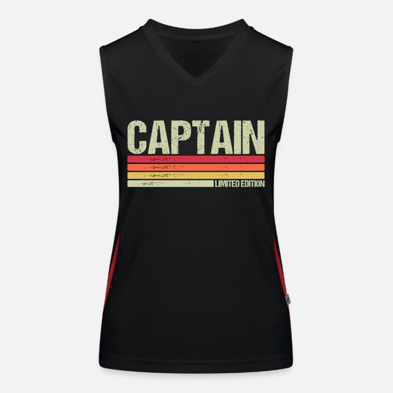 Capitaine Débardeur respirant contrasté Femme