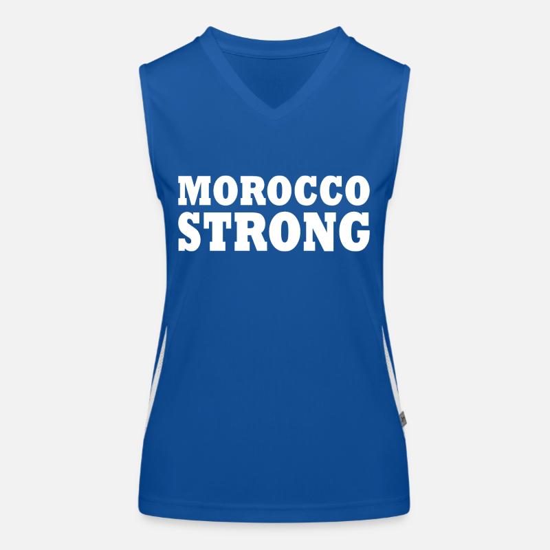 Morocco strong Débardeur respirant contrasté Femme