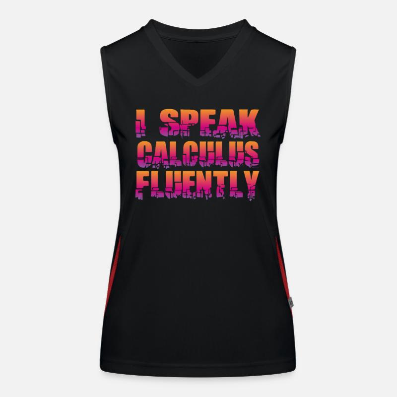 Mathematics Saying Women's Functional Contrast Tank Top