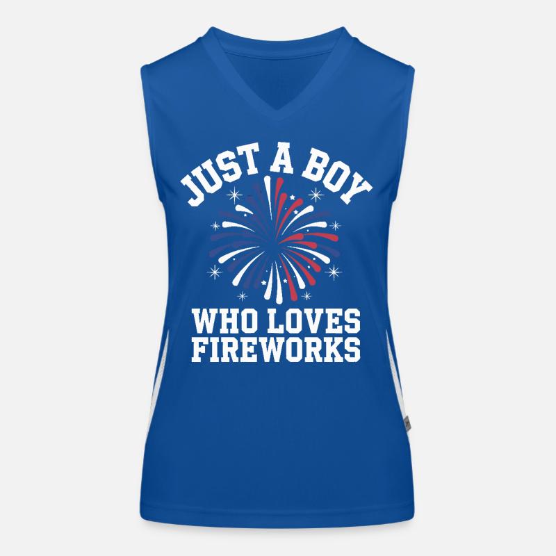 Pyrotechnie Feux d’artifice Pyrotechnie Débardeur respirant contrasté Femme