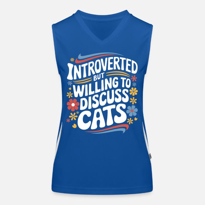 Introvertierter asozialer introvertierter Funktionelles Kontrast-Tank Top für Frauen