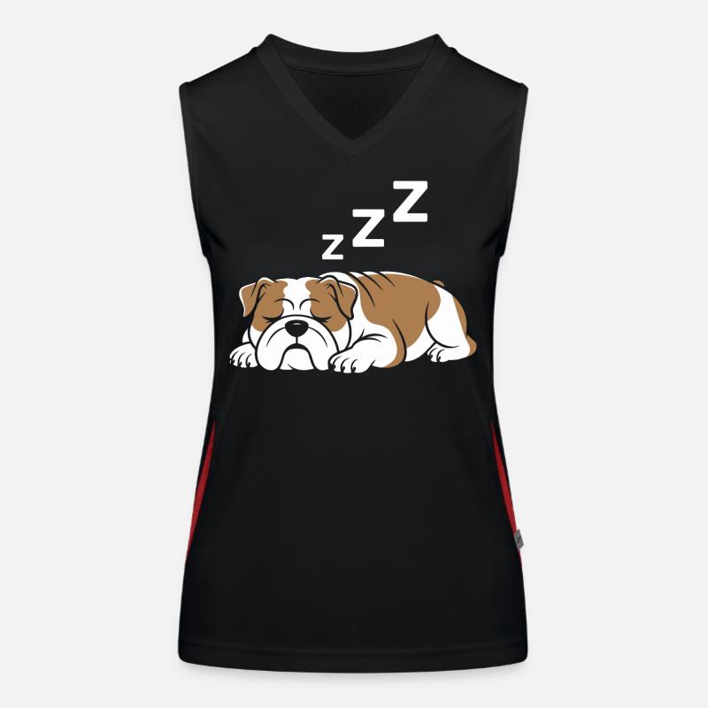 Bouledogue Débardeur respirant contrasté Femme