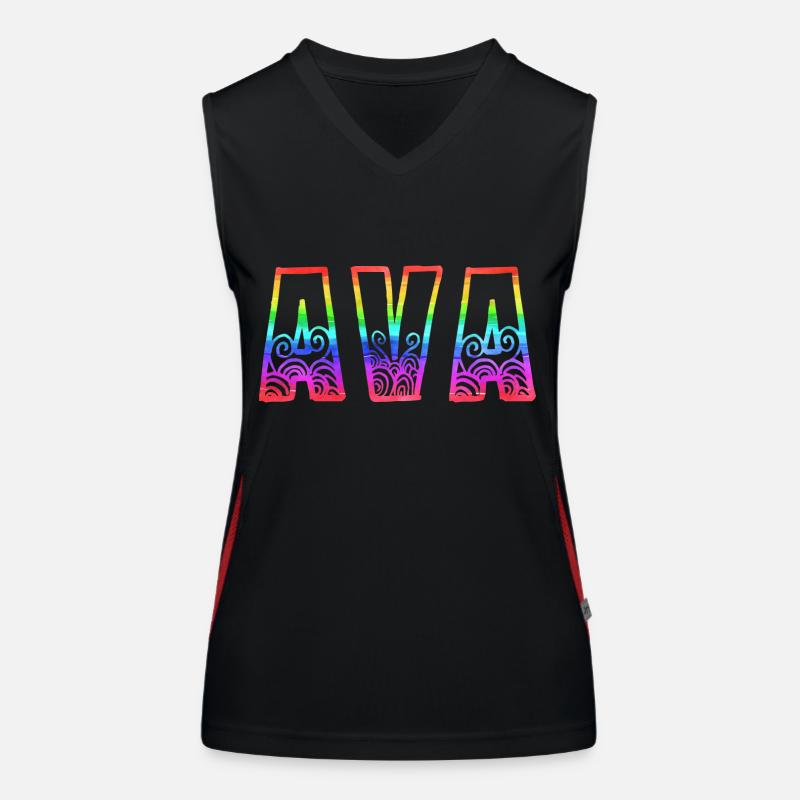 arc en ciel ava rs Débardeur respirant contrasté Femme