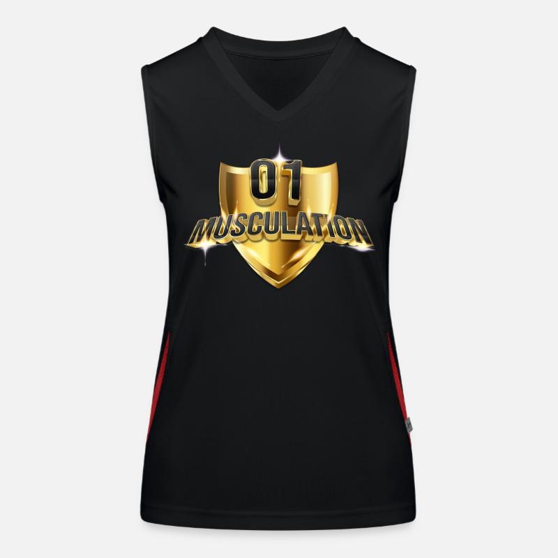Logo 01Musculation Women's Functional Contrast Tank Top
