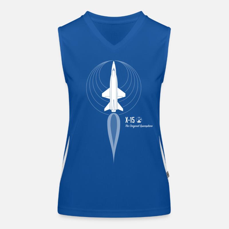 X-15 - Das Original Raumflugzeug Funktionelles Kontrast-Tank Top für Frauen