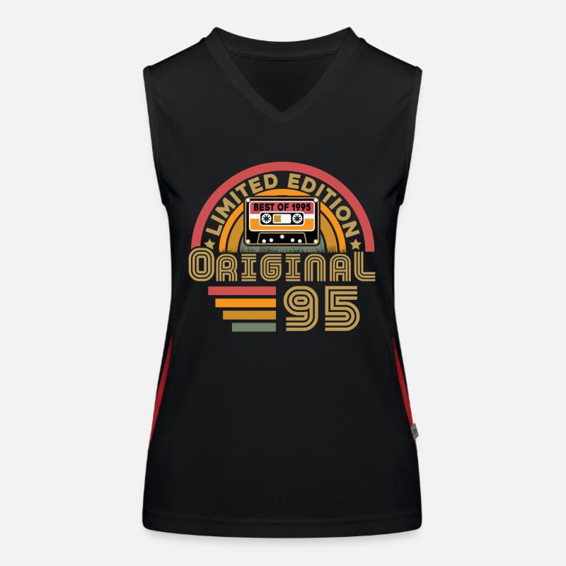 1995 Vintage Original 1995 Geburtstagsgeschenk Funktionelles Kontrast-Tank Top für Frauen