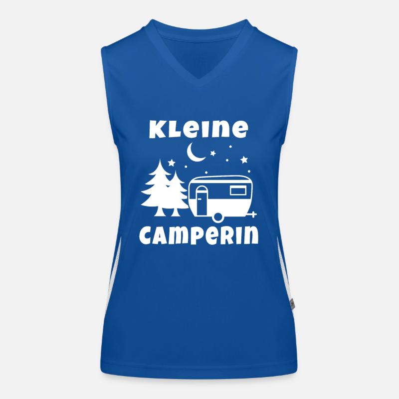 Nachwuchs Camper Nachwuchscamper Camping Wohnmobil Funktionelles Kontrast-Tank Top für Frauen
