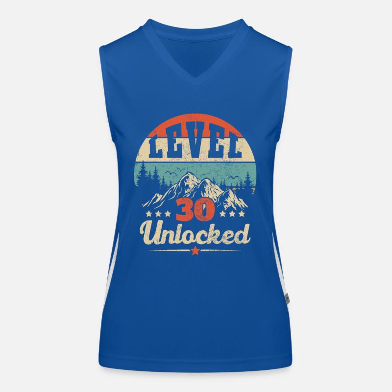 Level 30 Unlocked Women's Functional Contrast Tank Top